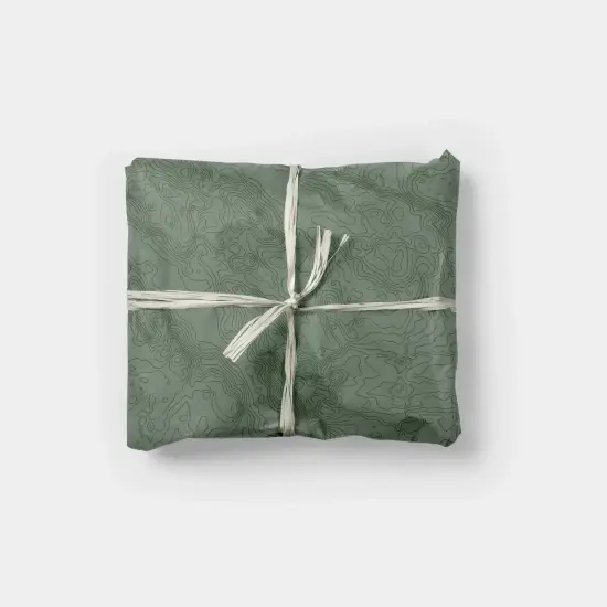 Napa Valley Topographic Map Gift Wrap {1}
