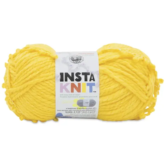 Lion Brand Yarn InstaKnit Yarn - Singing Like a Canary, 122 yds {1}