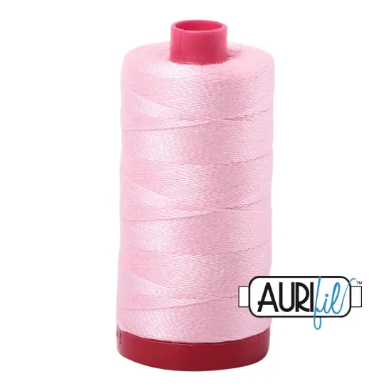 Baby Pink (2423) | 12wt Large Spool (325M / 356Y) | Aurifil Thread {1}