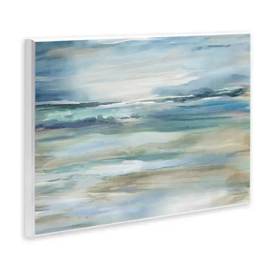 Stupell Industries Gradient Ocean Waves Wall Plaque Design by Carol Robinson {3}