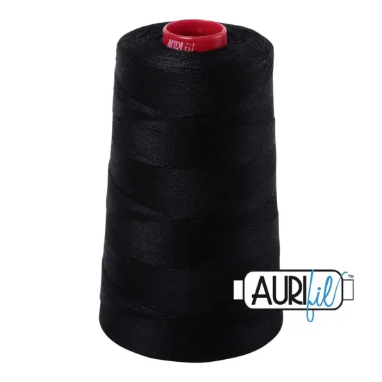 Black (2692) | 12wt Cone (1750M / 1914Y) | Aurifil Thread {1}