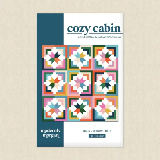 Cozy Cabin (mm 013) | Modernly Morgan | Sewing Pattern {1}