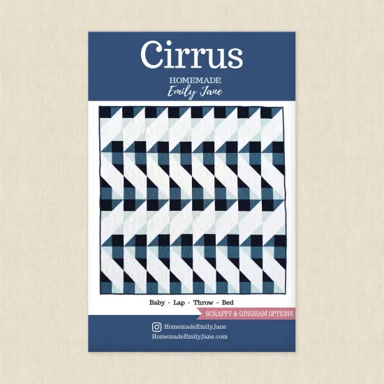Cirrus Quilt (hej 107) | Homemade Emily Jane | Sewing Pattern {1}