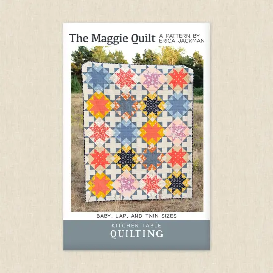 The Maggie Quilt (ktq 141) | Kitchen Table Quilting | Sewing Pattern {1}