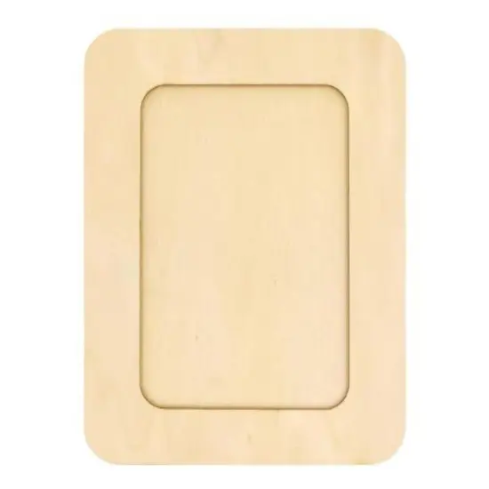 Buttons Galore & More DIY Winter Hot Cocoa Button Art Frame Kit, Wood Frame with Snowman Design, 5x7 Inches, Creative Holiday Craft for Ages 12+ {4}