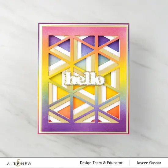 Triangle Madness Die Set {6}