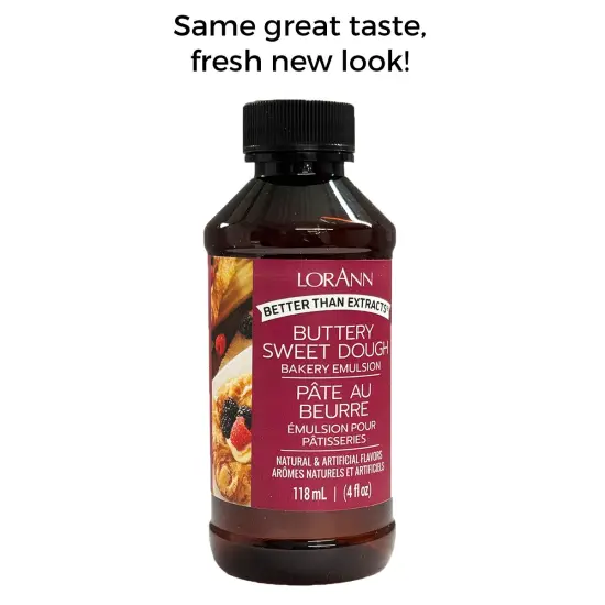 LorAnn Oils Buttery Sweet Dough Bakery Emulsion, 4 ounce {5}