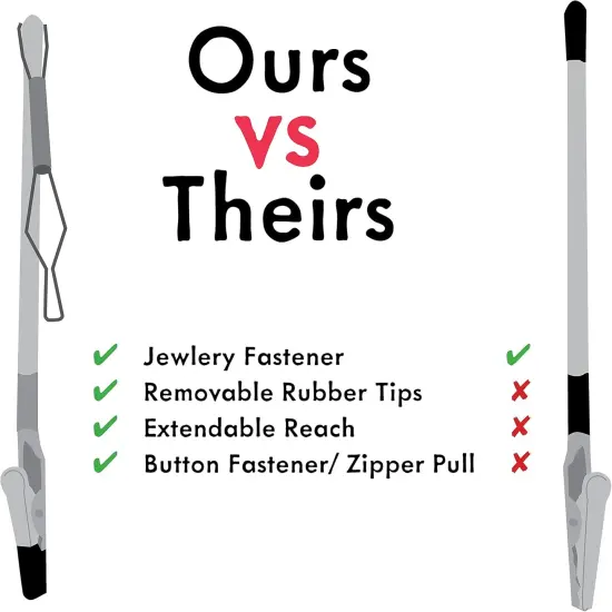 The Beadsmith EZ-Hook 3-in-1 Fastening Tool &ndash; Bracelet Fastener, Zipper Pull & Button Looper, Jewelry Aid for One-Handed Use, Ideal for Necklaces, Bracelets & Clothing {3}