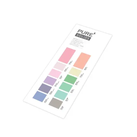 Pure Solids Supplement Color Swatch Card Panel in Ethereal Edition (ccpe2025s) | Pure Solids | AGF Studio | Art Gallery {1}