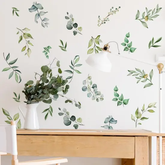 Green Plants Wall Decals {1}