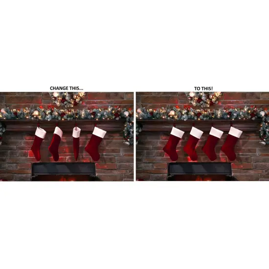 Haute Decor HangRight� Premium Christmas Stocking {3}