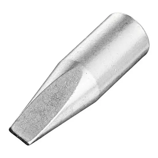 Weller 3/16" Threaded Replacement Soldering Iron Chisel Tip #PL133 {1}