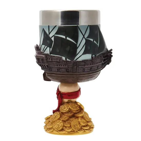 Disney Showcase Pirates of the Caribbean Goblet 7.1in H {2}