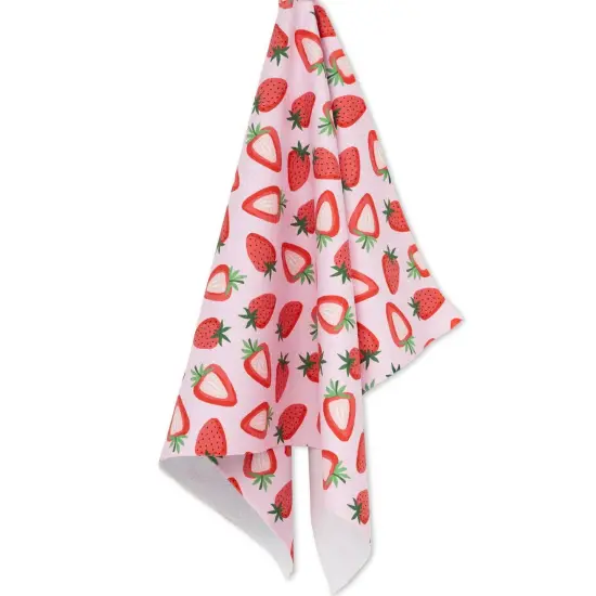 SWEET STRAWBERRY TEA TOWEL {4}