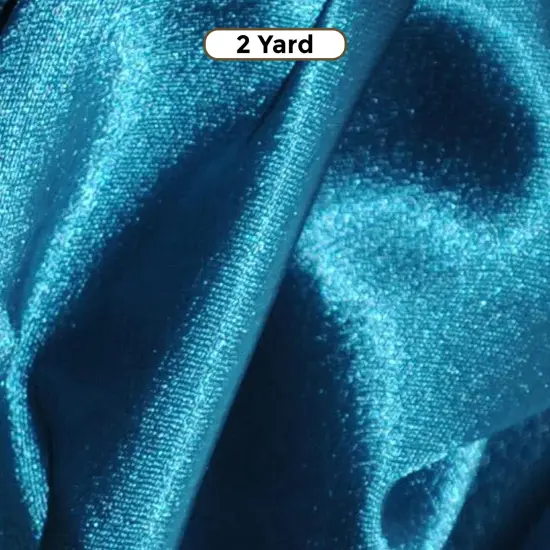 Superior Quality Crepe Back Satin Fabric 60" Wide Multiple Colors Teal {1}