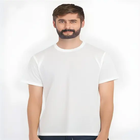 JERZEES&reg; Dri Power Moisture-Wicking Crewneck Short Sleeve T-Shirt White {1}