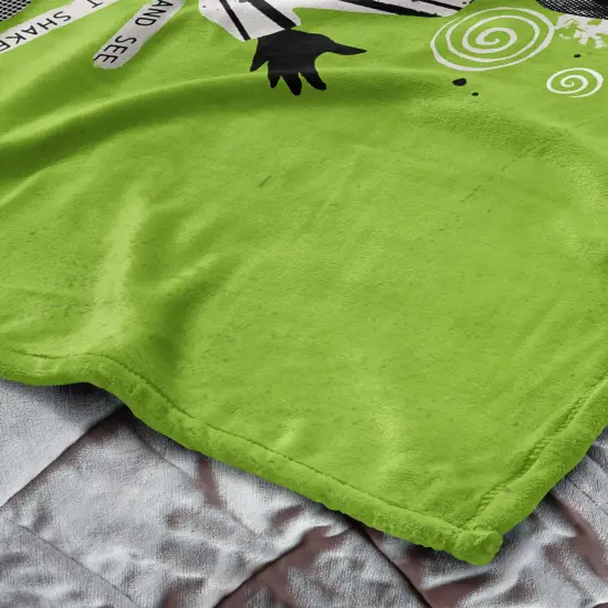 Warner Brothers Beetlejuice Silk Touch Throw Blanket Juice Is Loose {5}