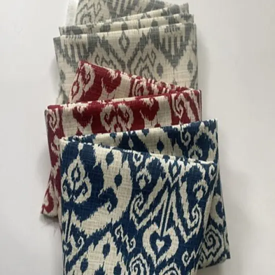 Richloom Solarium ASHLAND- Outdoor/Indoor Fabric Red {7}