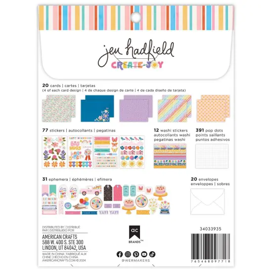 Jen Hadfield Card Kit-Makes 20 {3}