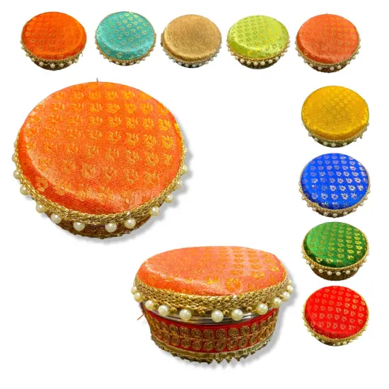 4 Ct Steel Ladoo Box 250 Grams Festival Special Stainless Steel Sweets Gift Box Perfect for Holi Diwali Rakhi Housewarmings Mithaai Desert Box Peach {1}