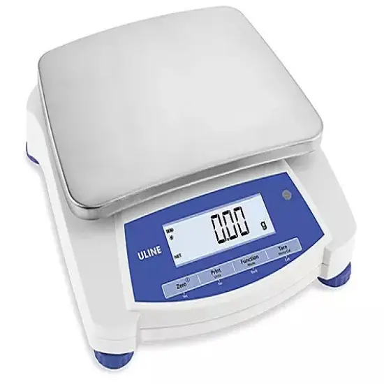 Uline Balance Scale 7.5" x 5.7" Precision Weighing with 2,200 g Capacity and 0.01 g Accuracy {2}
