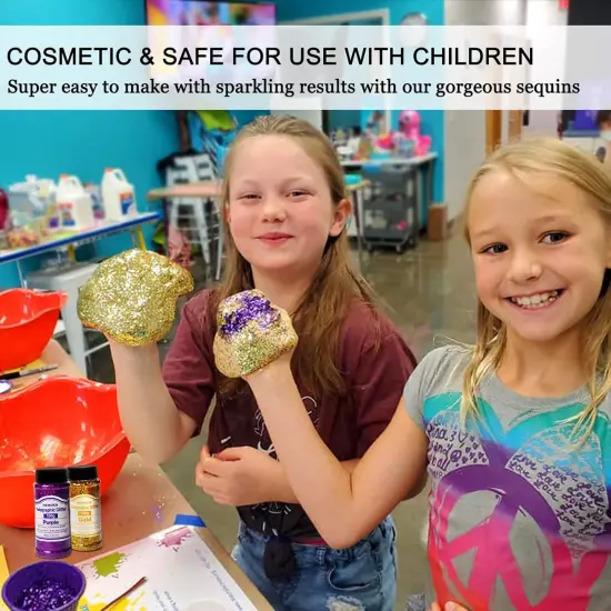 100g Holographic Chunky Glitter, Cosmetic Mixed Hexagon Chunky & Fine Craft Glitter Resin Sequins for Epoxy Glass, Resin Art, Body, Hair, Face, Nail, Slime, Tumbler, Festival Party - Turquoise {4}