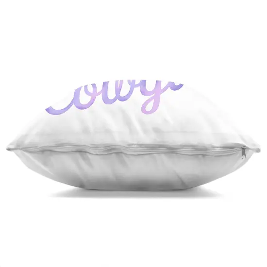 Stupell Industries Purple Disco Cowgirl Hat Decorative Printed Pillow design by Amanda Greenwood, 18 x 7 x 18 {3}