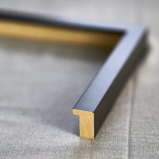 Comic Book Display Frame for Current Era Comic Published After 1985 - Black Wood Comic Frame With White Mat for 6.875x10.5 Comic, 18 Frame Sizes {4}