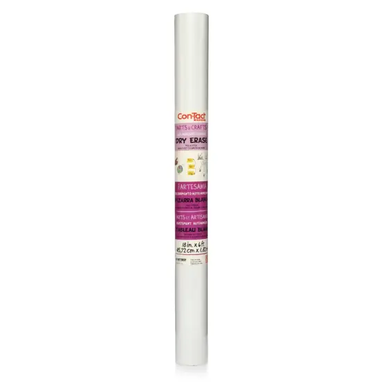 Adhesive Roll, Dry Erase, 18" x 6' {1}
