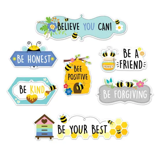 Busy Bees Positive Mini Bulletin Board Set {1}