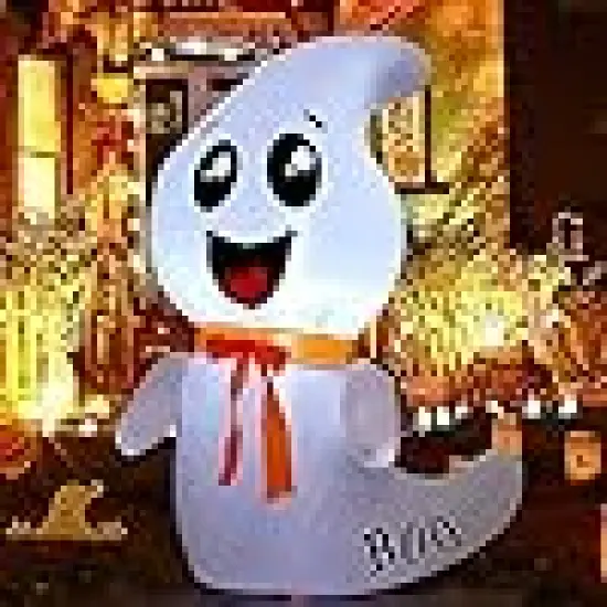 Cute Ghost Outdoor Decorations {2}