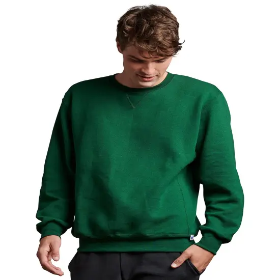 Russell Athletic&reg; Dri Power Crewneck Sweatshirt DARK GREEN {1}