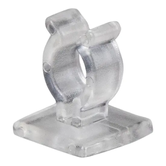 Northlight Mini Christmas Light Indoor Adhesive Clips - Clear - 25ct {4}