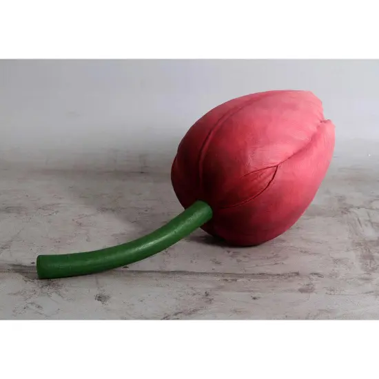 Tulip Bud Over Sized Flower Statue {4}