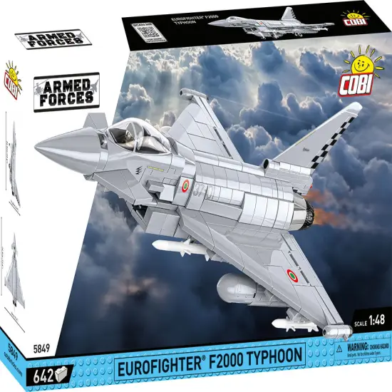 COBI Armed Forces EUROFIGHTER (ITALY) Historical Plane {2}