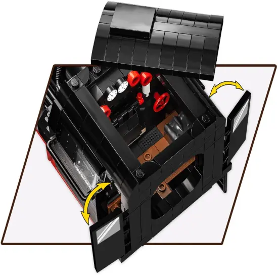 COBI Historical Collection DR BR Class 52 Steam Locomotive {6}