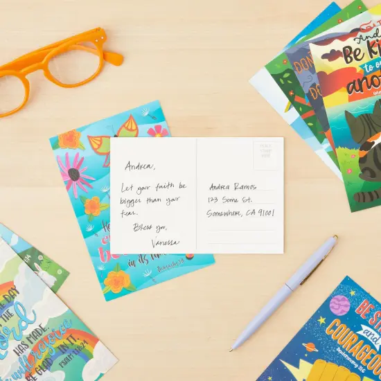Motivational and Inspirational Religious Postcards (4 x 6 In, 40 Count) {2}