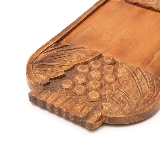 Wooden Serving Tray -29.5x14x1.5 Inches {2}