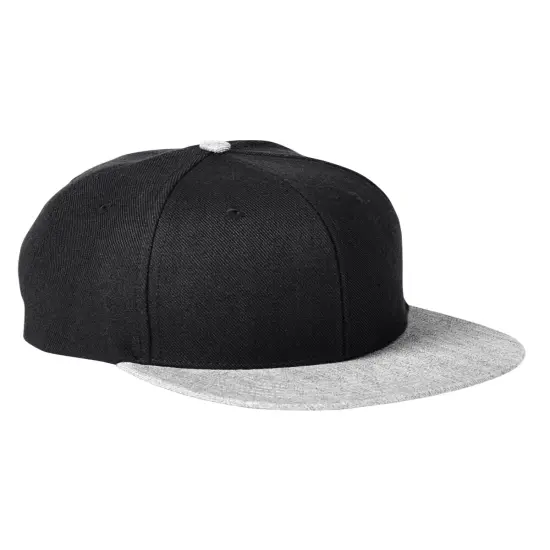 Big Accessories&reg; Flat Bill Sport Cap B HTHR GRAY {1}