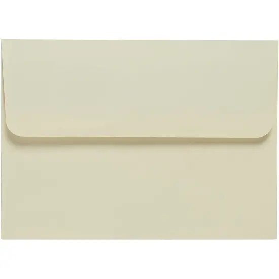 Invitation Envelopes with Gold Foil Lining (5.25 x 7.25 Inches, Ivory, 50 Pack) White {4}