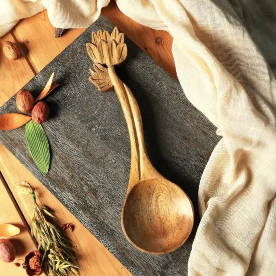 Wooden Cooking Utensil Set/Salad Servers-Set Of 2 {2}