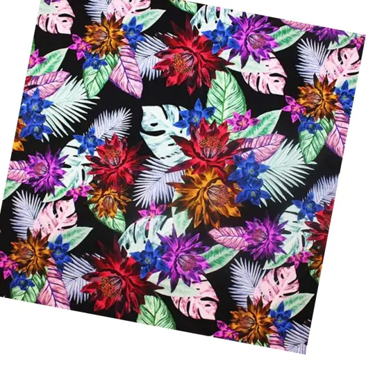 Floral Paradise Printed Spandex {3}