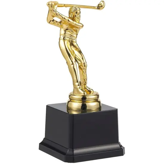 Golf Trophy, Gold Champion Trophy for Golf Tournaments, Competitions, Parties (3 x 3 x 7 In) {1}