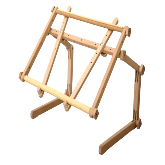 Wooden embroidery stand UNIVERSAL ( SOFA AND TABLE-TYPE) Sand martin without frame CSST1 {2}