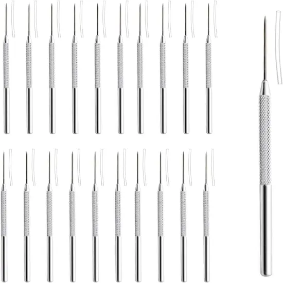 20 Pcs Ceramic Needle Clay Needle Tools Stainless Steel Sculpture {1}