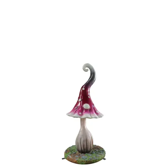 Small Dotted Mushroom Over Sized Statue {1}