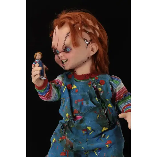 Bride of Chucky 1:1 Life Size Chucky Statue NECA {6}