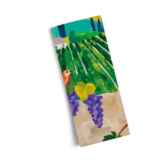 Village Vineyard Cotton Tea Towel {4}