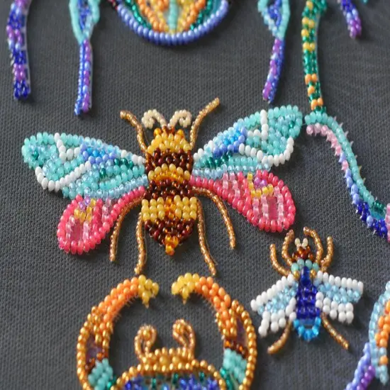 Bead Embroidery Kit - Beetles {5}