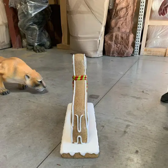 Dog Gingerbread Cookie Over Sized Statue {5}